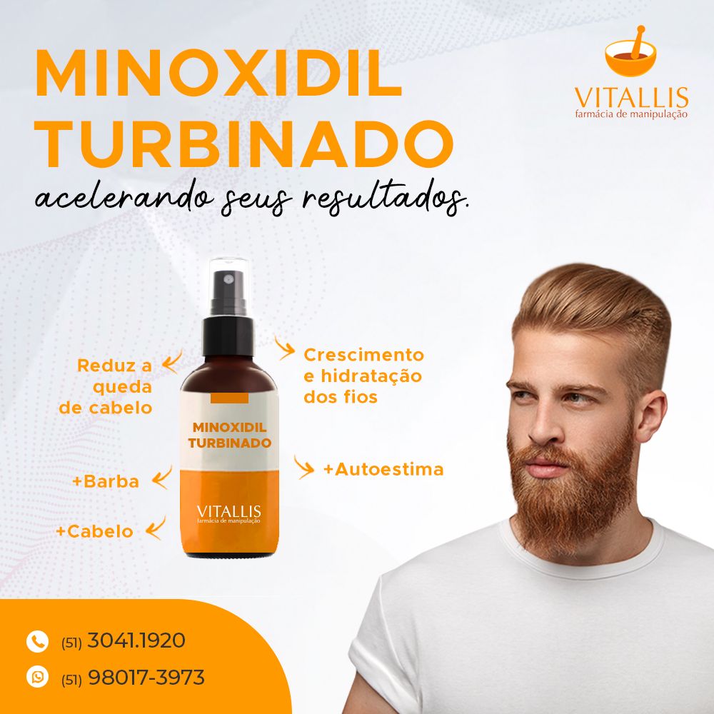 Minoxidil Turbinado C/100 ml