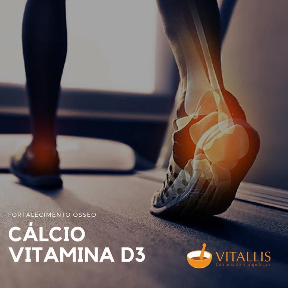Cálcio com Vitamina D3 C/60 Cápsulas