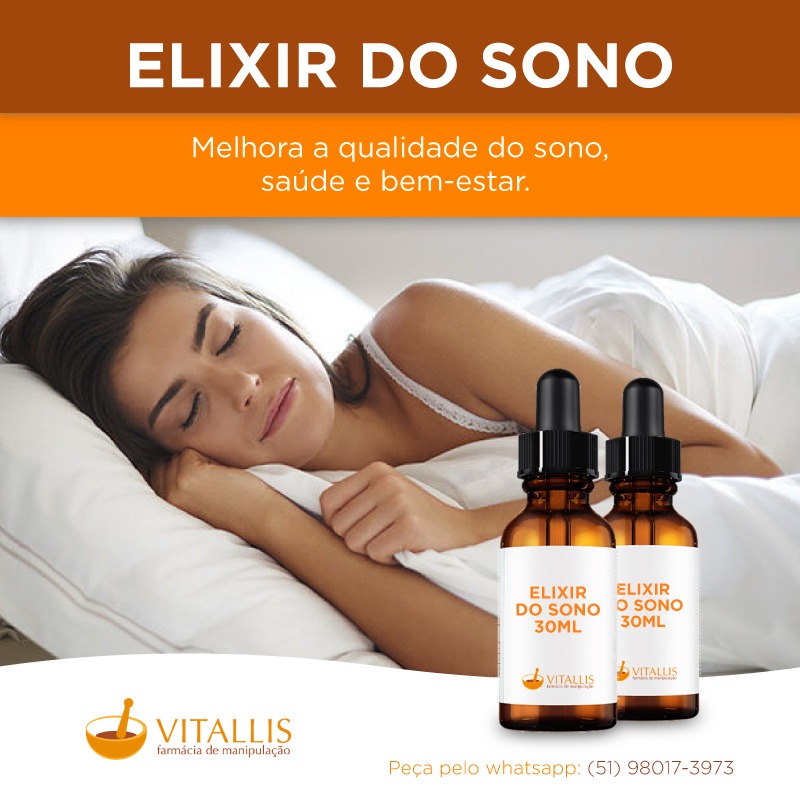Elixir do sono c/30 ml