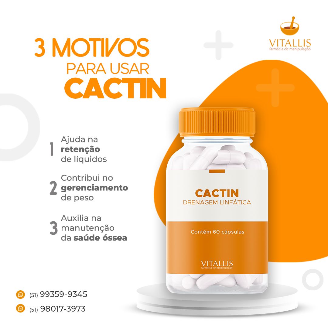 Cactin 500 mg C/30 Cápsulas