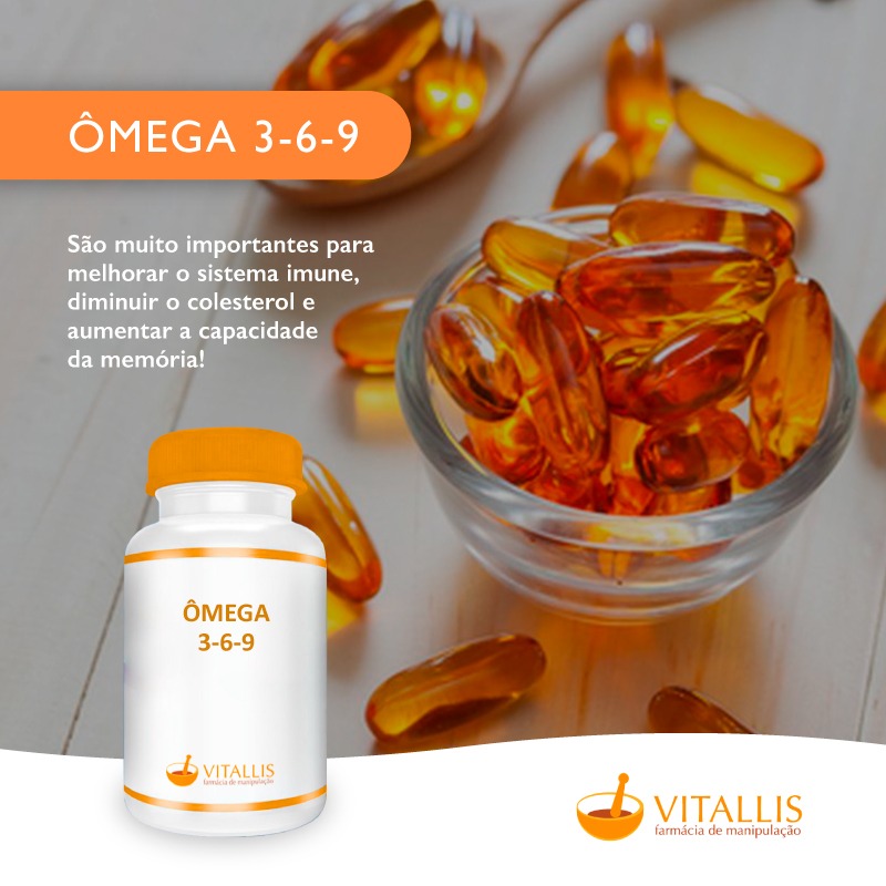 Omega 3-6-9 1000 mg C/60 Cápsulas