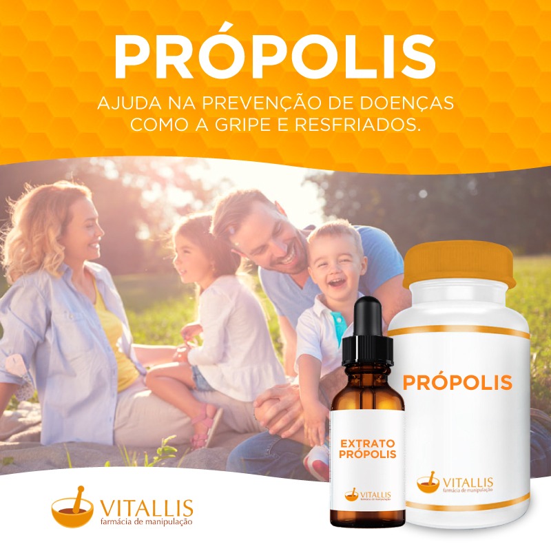 Própolis 250 mg C/60 Cápsulas